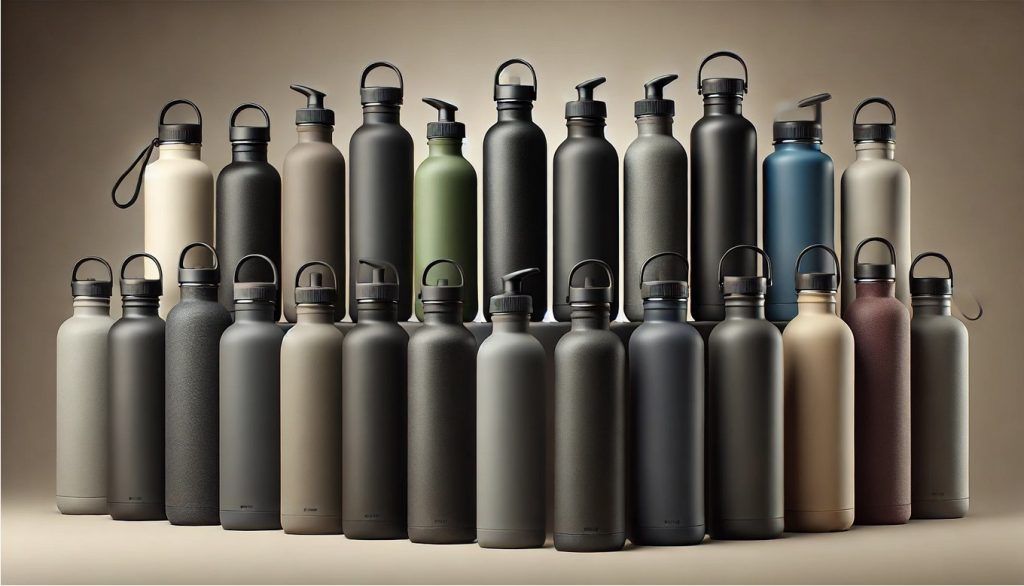 Stylish Matte-Finish Bottles
