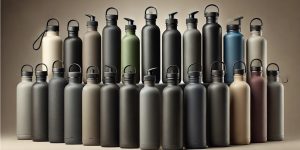 Stylish Matte-Finish Bottles