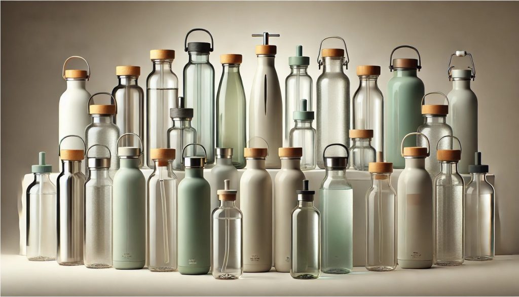 Sustainable Glass Water Bottles