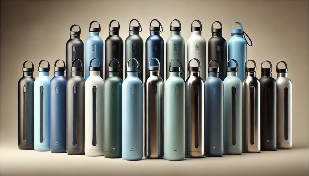 Slim-Profile Water Flasks