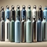 Slim-Profile Water Flasks