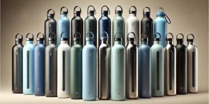 Slim-Profile Water Flasks