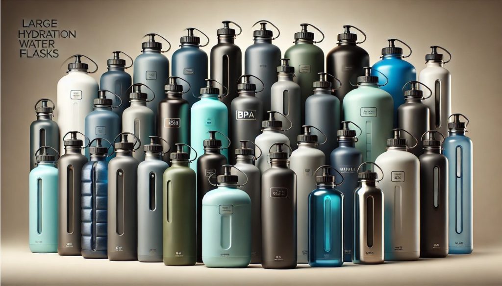 Large Hydration Water Flasks