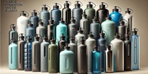 Large Hydration Water Flasks